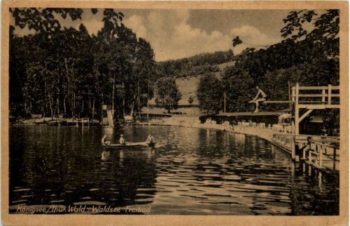Königsee, Thür.Wald, Waldsee-Freibad