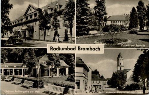 Radiumbad Brambach, div. Bilder