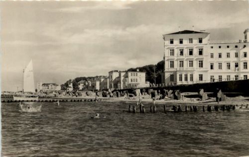 Seebad Heiligendamm, Erholungsheime am Strand