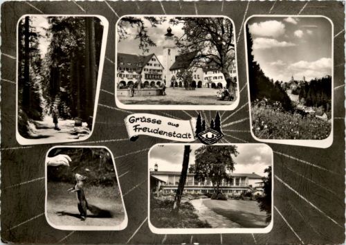 Grüsse aus Freudenstadt, div. Bilder
