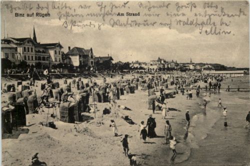 Binz a. Rügen, Am Strand