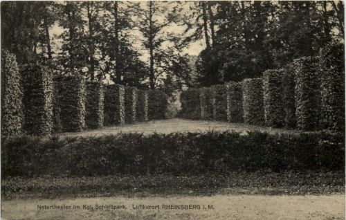 Rheinsberg (Mark), Naturtheater im Kgl. Schlosspark