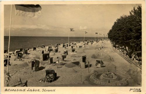 Seebad Laboe, Strand