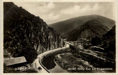 Ahrtal, Bunte Kuh bei Walporzheim