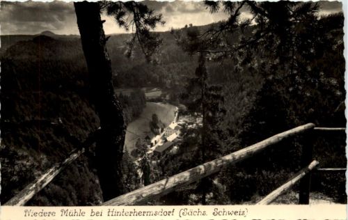 Niedere Mühle bei Hinterhermsdorf