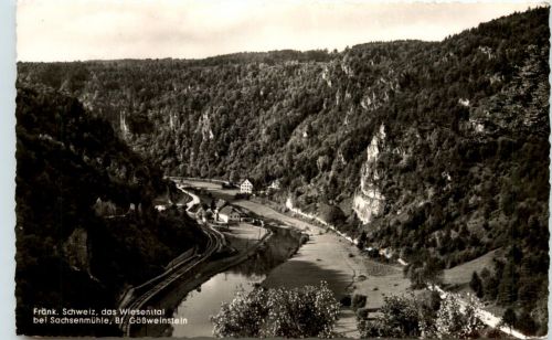 Fränk. Schweiz, das Wiesenthal bei Sachsenmühle, Gössweinstein