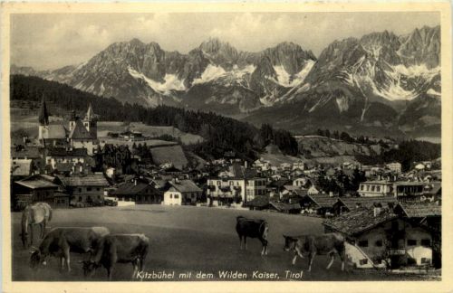 Kitzbühel mit wildem Kaiser