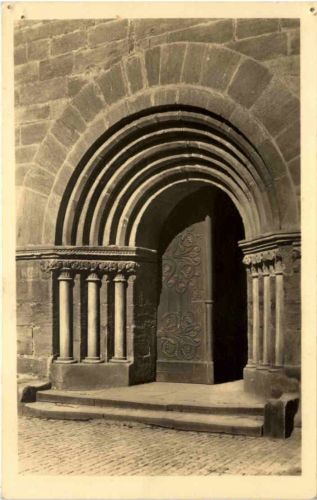 Dinkelsbühl, Portal von St. Georg