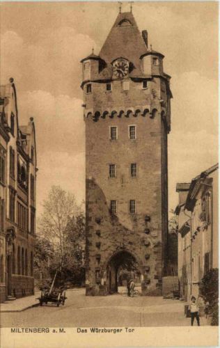 Miltenberg am Main, das Würzburger Tor