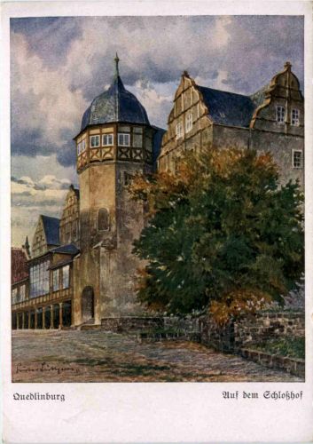 Quedlinburg, Auf dem Schlosshof