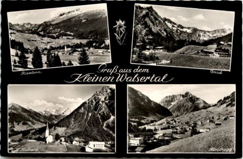 Grus aus dem Kleinen Walsertal, div. Bilder