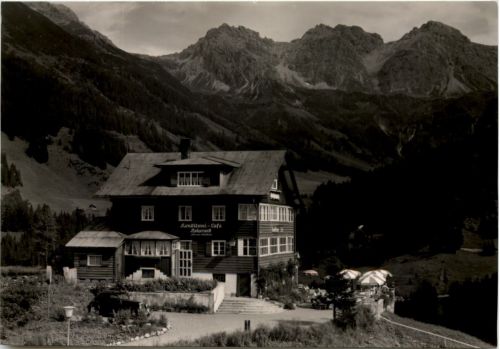 Mittelberg, im kl. Walsertal, Cafe Hoheneck