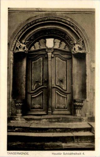 Tangermünde, Haustür Schlossfreiheit 4
