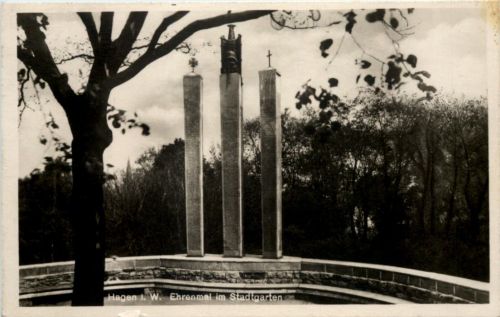 Hagen, Ehrenmal im Stadtgarten