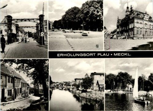 Plau i. Mecklbg., div. Bilder