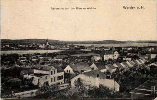 Werder a d Havel, Panorama von der Bismarckshöhe