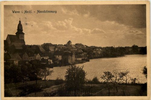 Waren - Müritz, Abendstimmung
