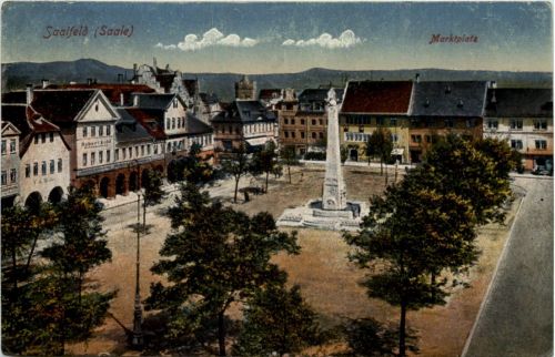 Saalfeld, Marktplatz