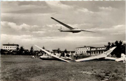 Die Rhön, Wasserkuppe, Segelflug-Startstelle Gersfeld