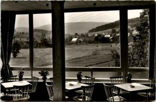 Friedenfels im Steinwald, Ausblick vom Cafe Schuster