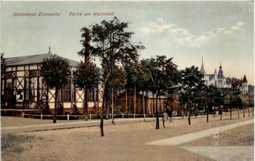 Zinnowitz, Partie am Warmbad