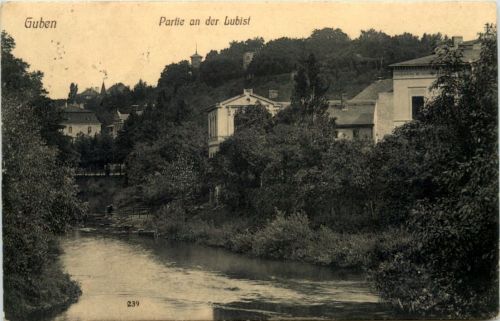 Guben, Partie an der Lubist