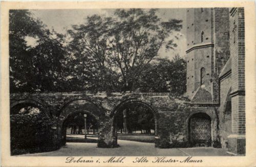 Doberan i. Meckl., Alte Kloster-Mauer