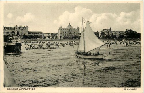 Seebad Zinnowitz, Strandpartie