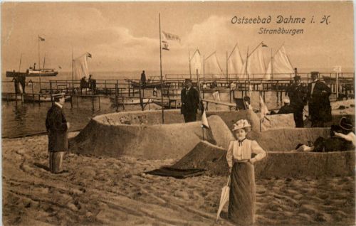 Seebad Dahme i. H., Strandburgen