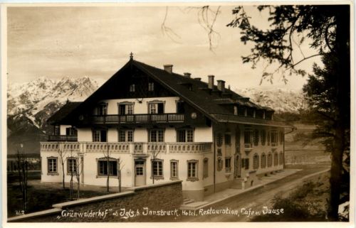 Igls b. Innsbruck, Hotel Grünwalderhof