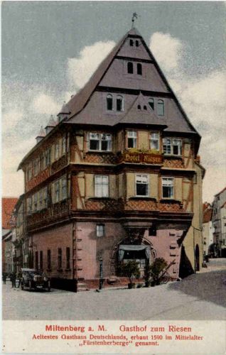 Miltenberg am Main, Gasthof zum Riesen