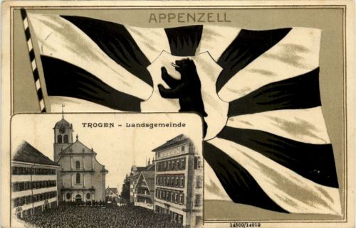 Appenzell - Trogen Landsgemeinde - Litho