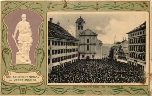 Landsgemeinde Trogen - Litho