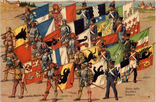 Storia della Bandiera Svizzera