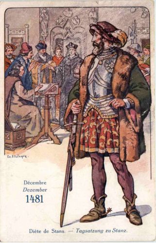 Tagsatzung zu Stans - Dezember 1481