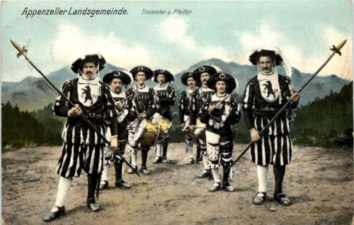 Appenzeller Landsgemeinde - Tommler und Pfeiffer