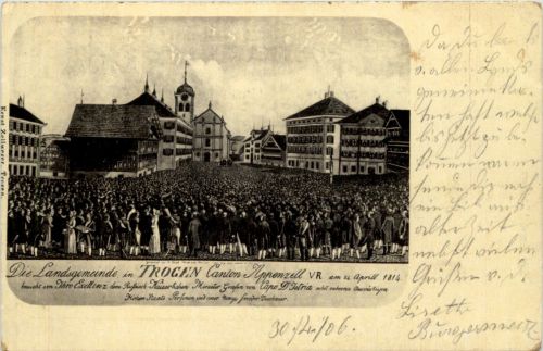 Landsgemeinde in Trogen