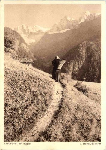 Landschaft bei Soglio