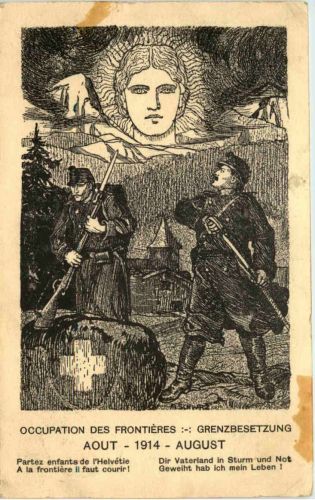 Grenzbesetzung August 1914