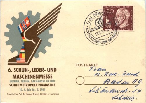 Pirmasens - 6. Schuh Leder und Maschinenmesse 1961