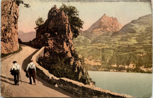 Poststrasse von Weesen nach Amden