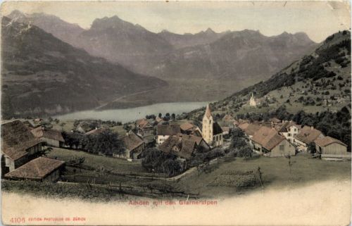 Amden mit den Glarneralpen