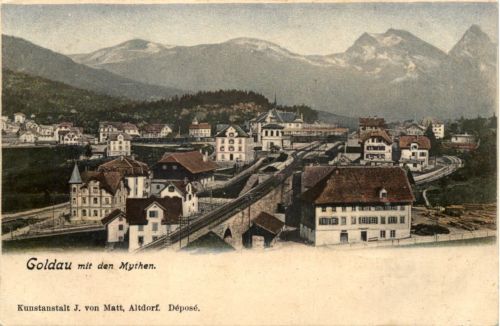 Goldau mit den Mythen