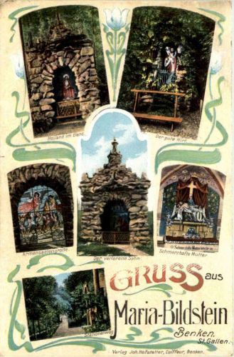 Gruss aus Maria-Bildstein Benken