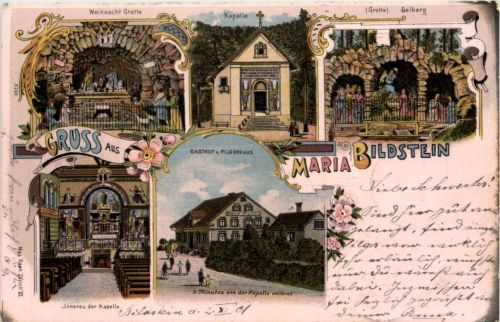Gruss aus Maria Bildstein - Benken St. Gallen - Litho