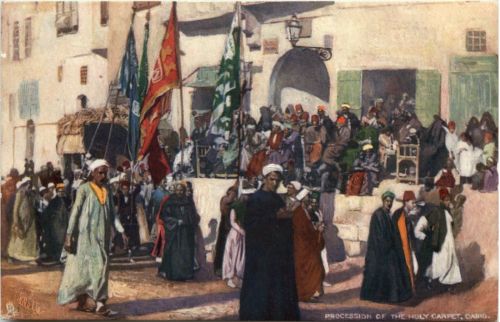 Cairo - Procession of the Holy Carpet