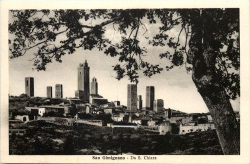 San Gimignano - Da S. Chiara