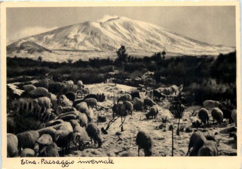 Etna - Paesaggio invernale