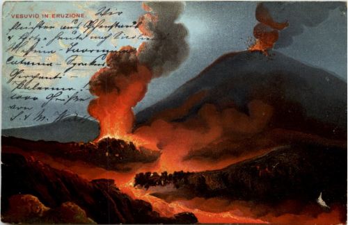 Vesuvio in Eruzione