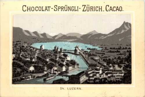 Luzern - Chocolat Sprüngli